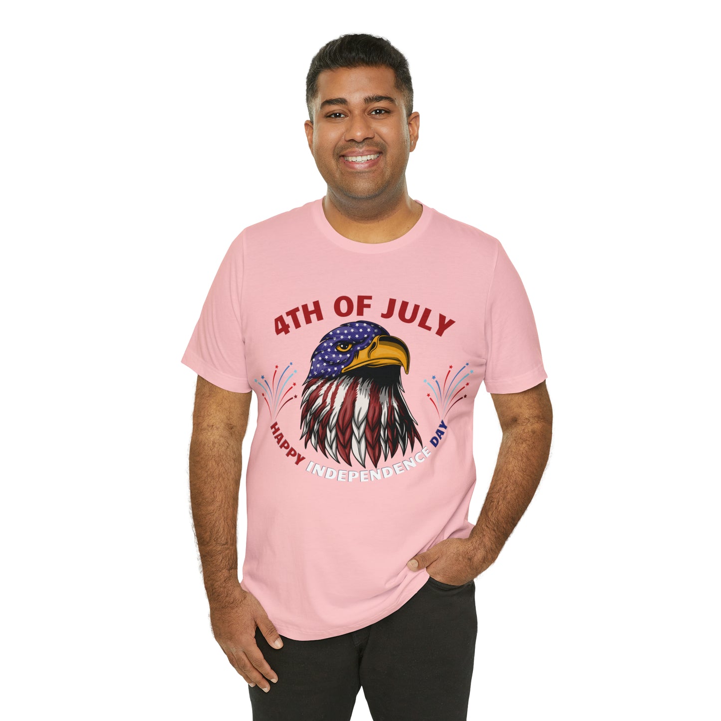 4th of July shirt, Happy Independence Day shirt, Casual Top Tee