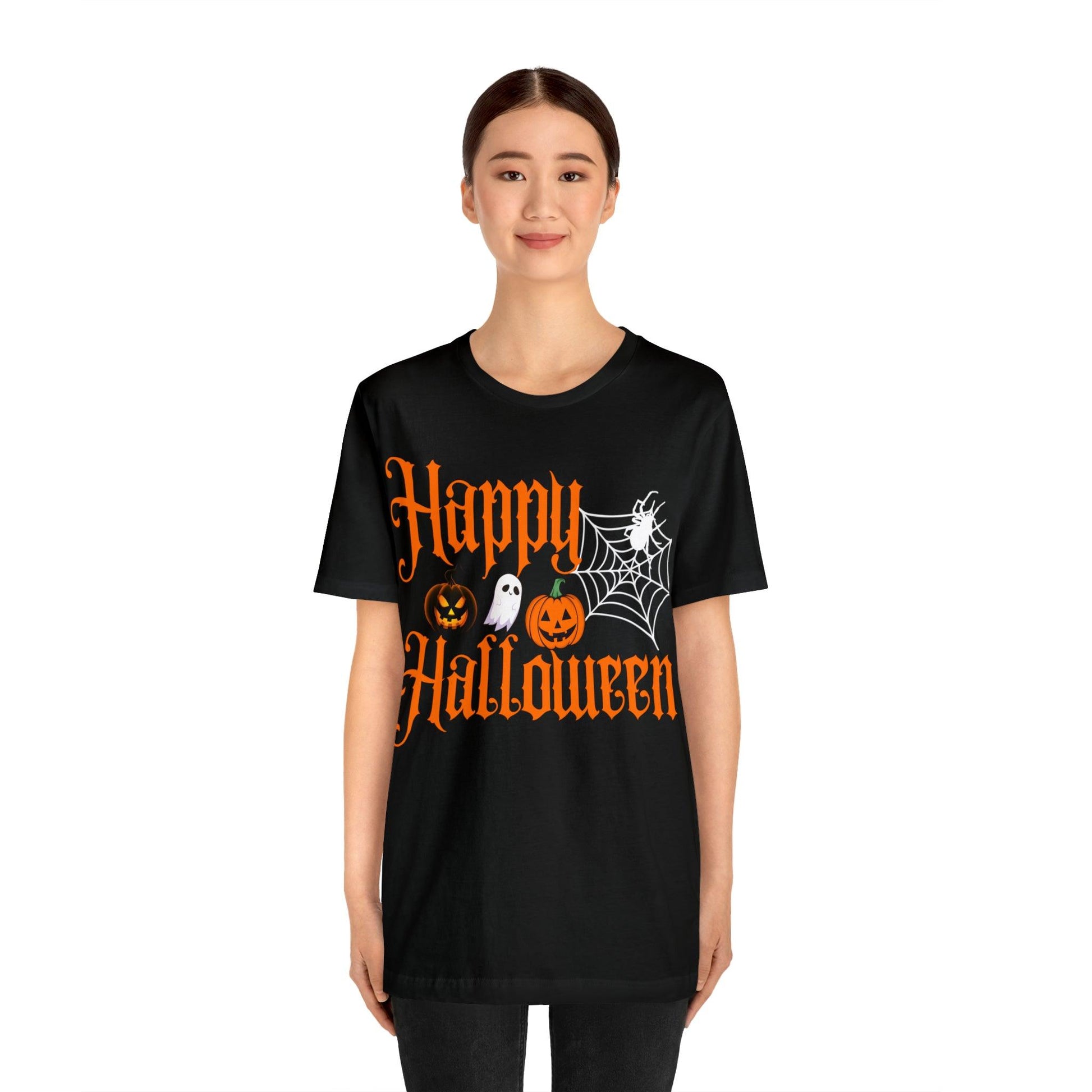 Happy Halloween Ghost Spider Pumpkin Costume - Giftsmojo