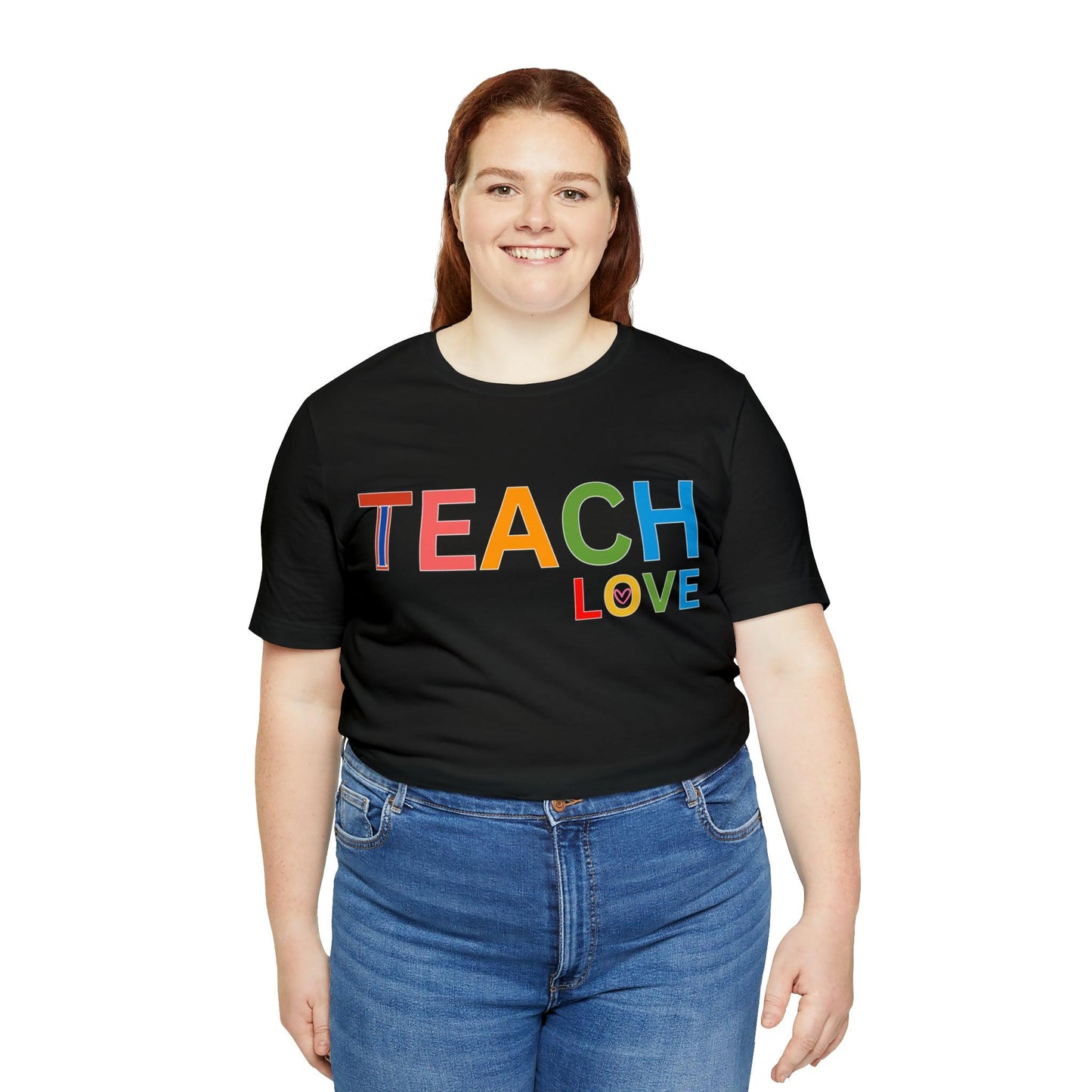 I Teach Love Shirt, Teacher Shirt, Teacher Appreciation Gift for Teachers - Giftsmojo