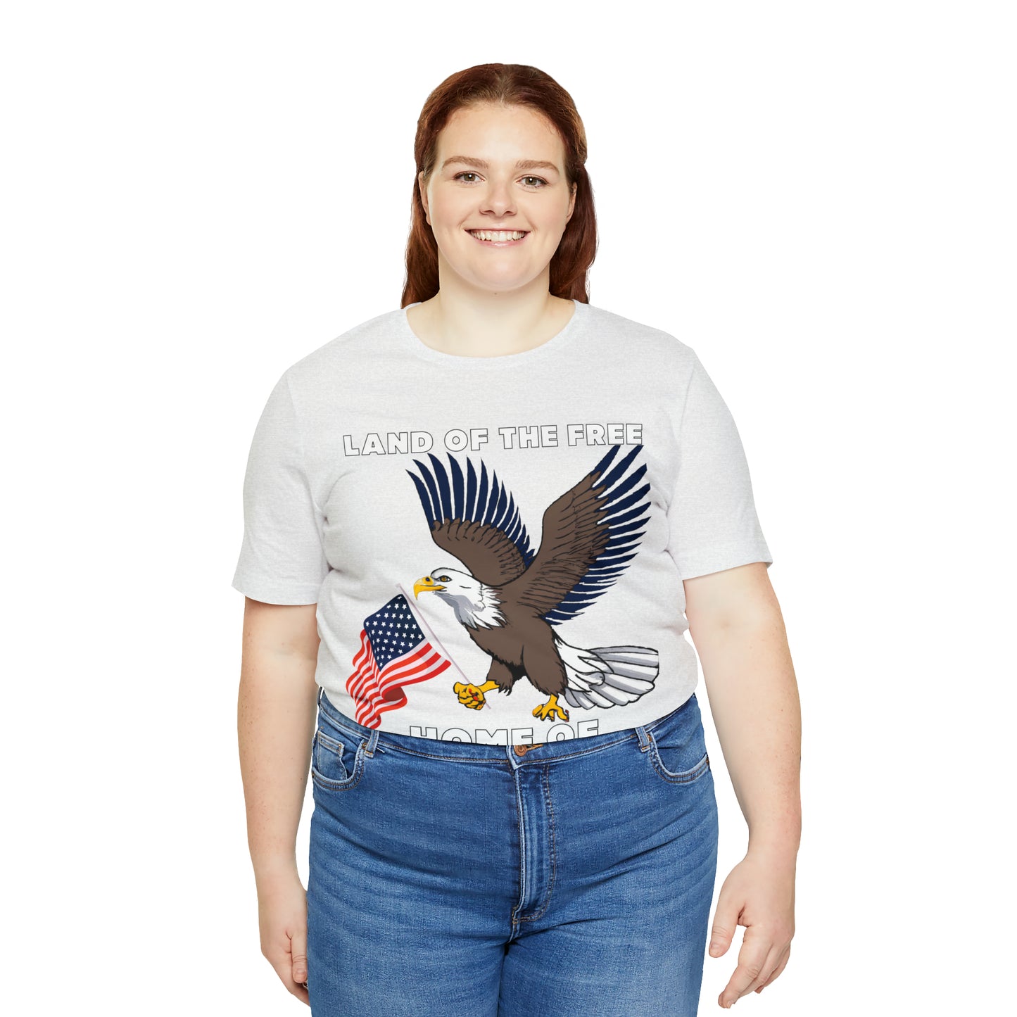 Celebrate Independence Day with Patriotic Shirts: Land of the free, Home of the Brave Shirt for Women and Men