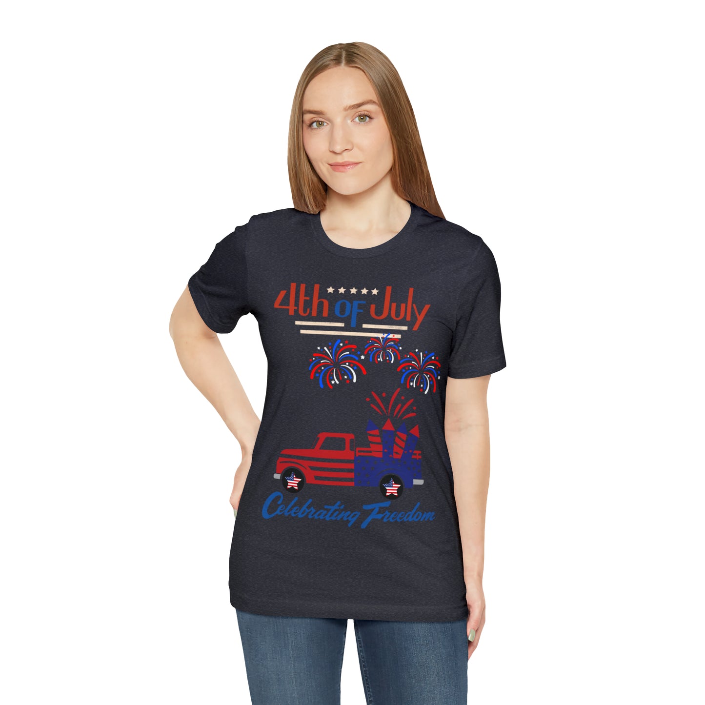 Celebrate Independence Day with Patriotic Shirts: 4th of July Shirts for Women and Men, Fireworks, Freedom, and Patriotic Designs