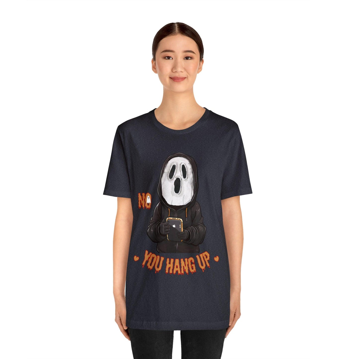 Elevate Your Halloween Style with the Playful 'No You Hang Up' Shirt Spooky shirt - Giftsmojo