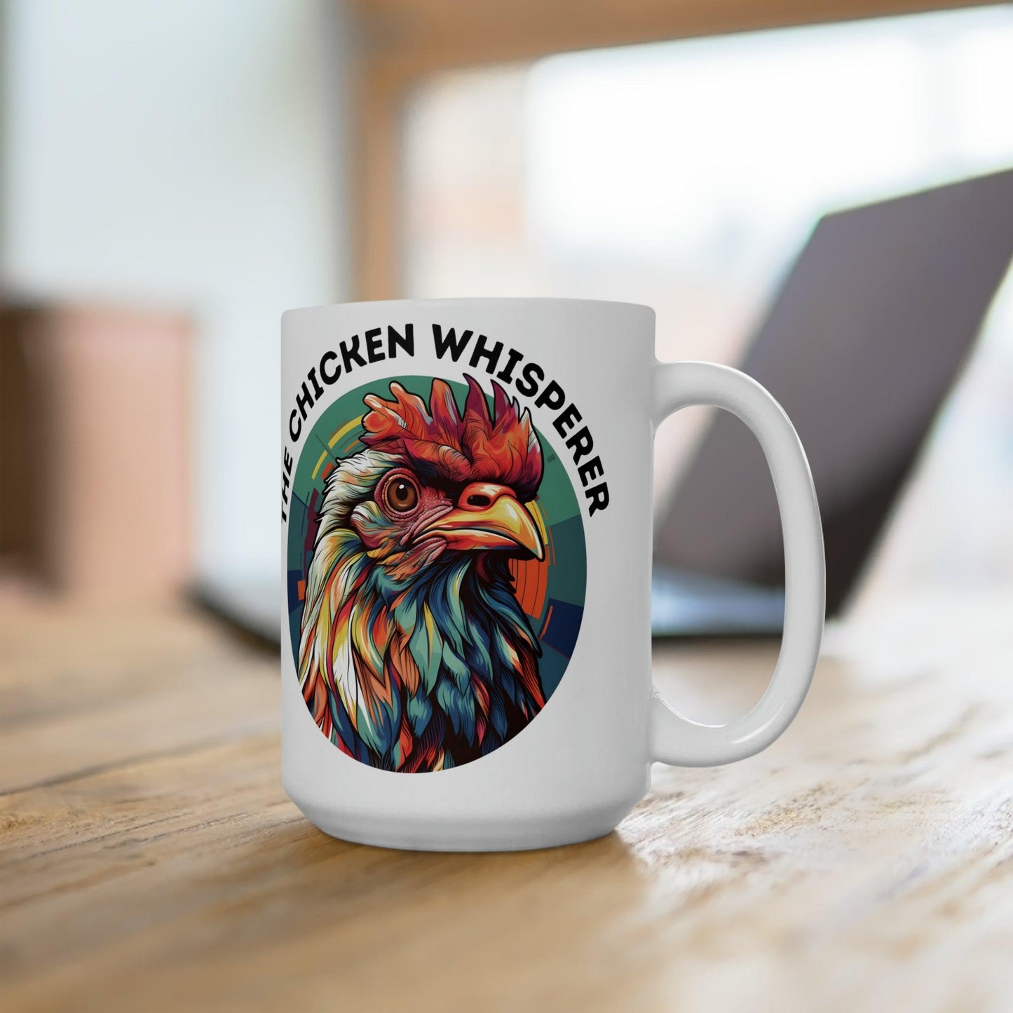 The Chicken Whisperer Mug Chicken Coffee Mug, Chicken lovers Mug Chicken Lover Gift for her, Funny Chicken Cup, Roster Mug Retro Vintage Mug - Giftsmojo
