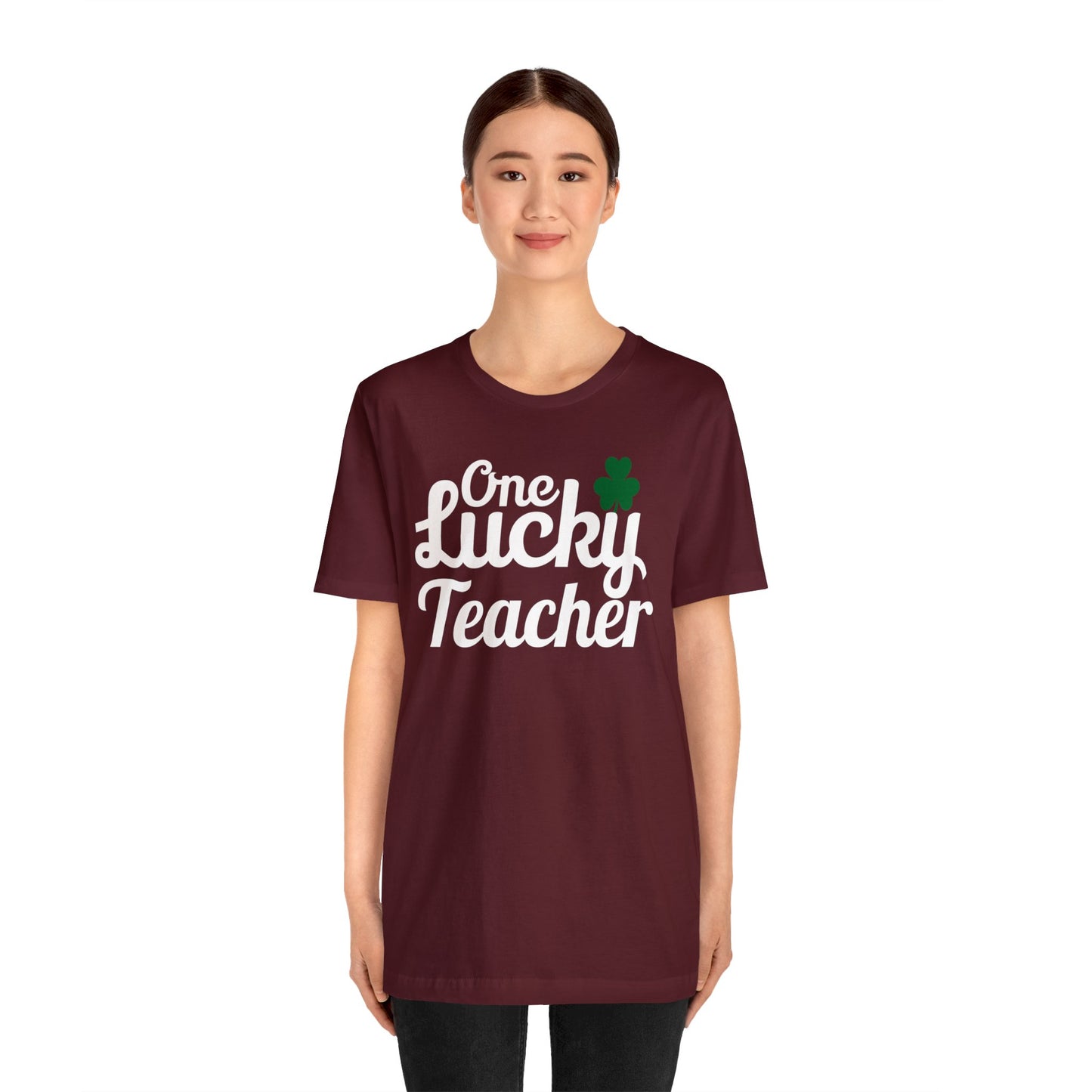 One Lucky Teacher Shirt Feeling Lucky St Patrick's Day Shirt St Paddy's Day