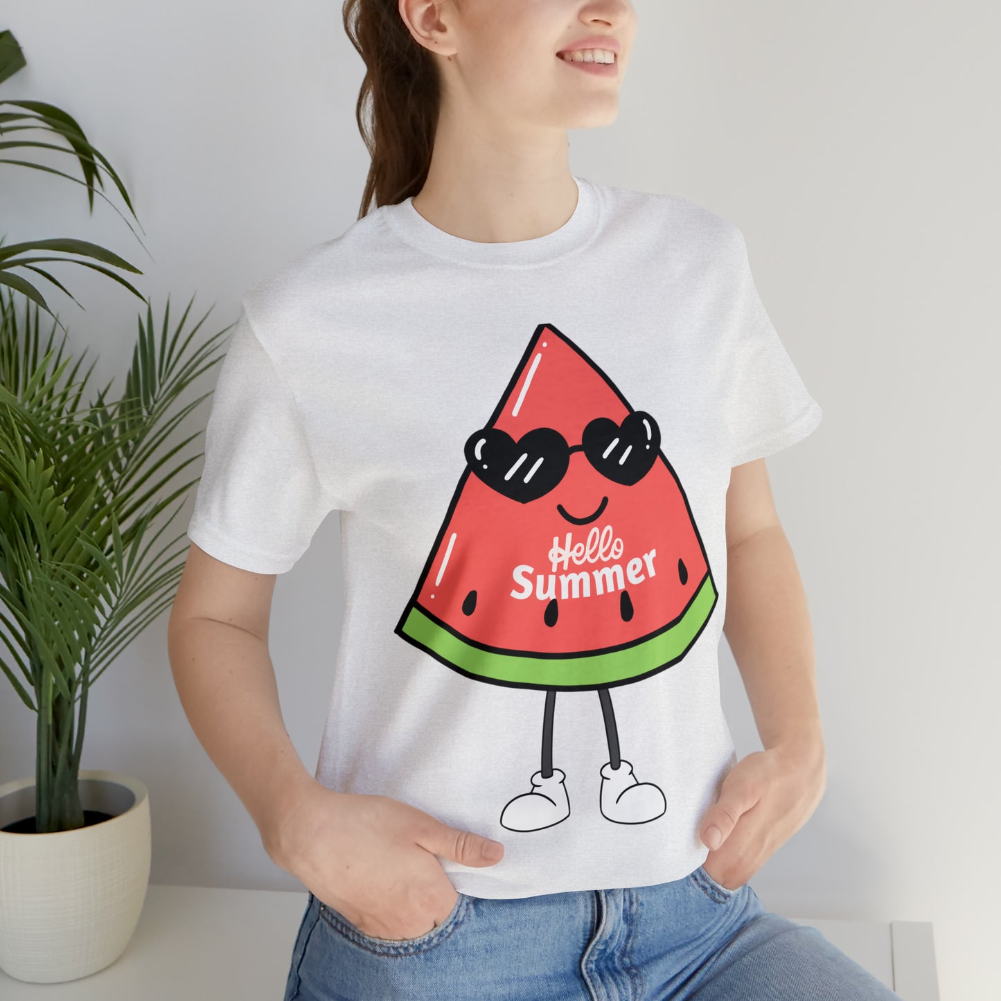 Funny Hello Summer Shirt, Water Mellon shirt, Summer shirts for women and men