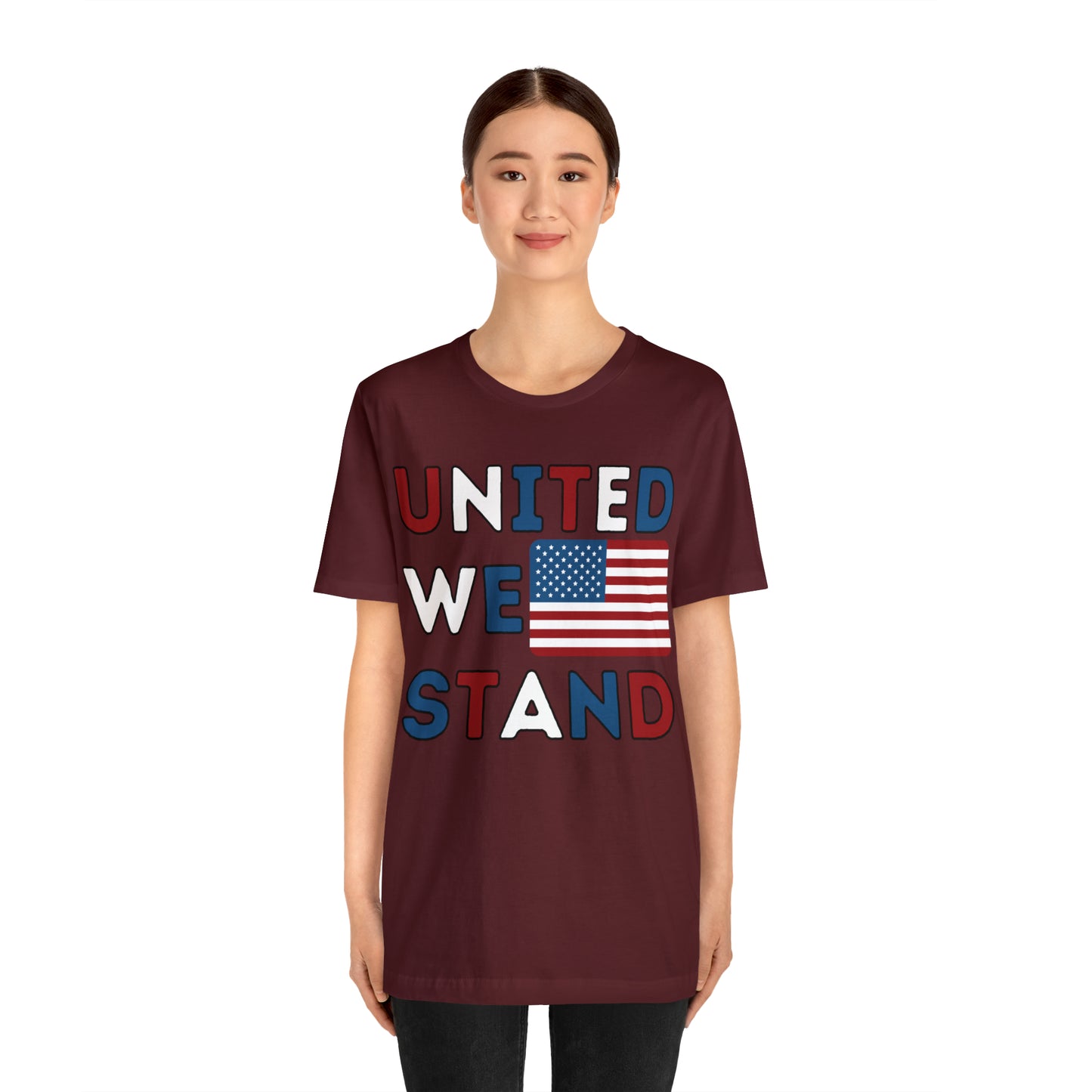 United We Stand shirt, USA Flag shirt, 4th of July shirt, Independence Day shirt