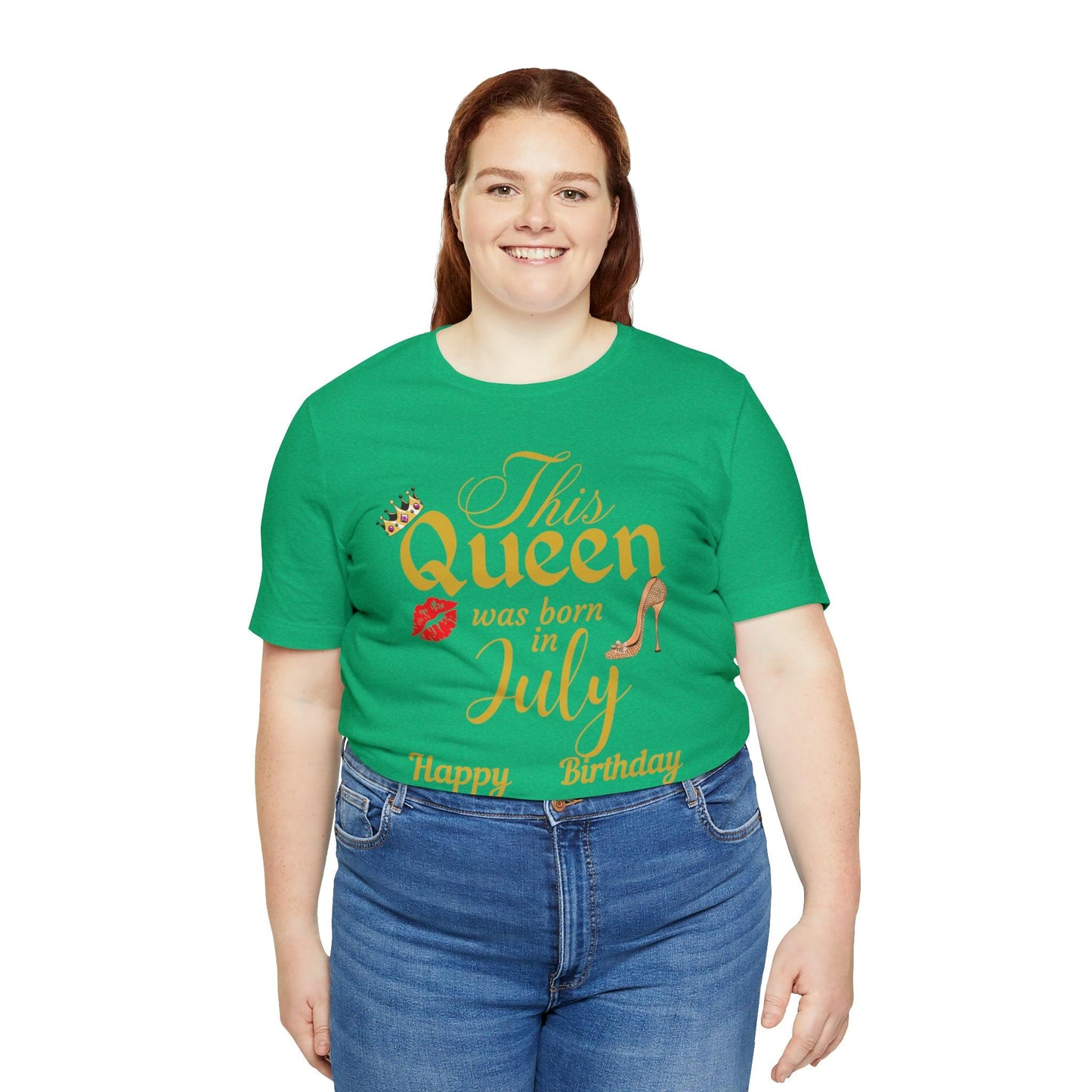 Birthday Queen Shirt, Gift for Birthday, This Queen was born in July Shirt, Funny Queen Shirt, Funny Birthday Shirt, Birthday Gift - Giftsmojo