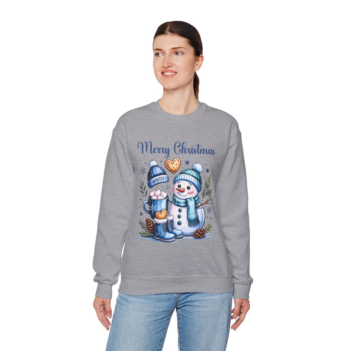 Christmas Snowman Holiday Sweatshirt