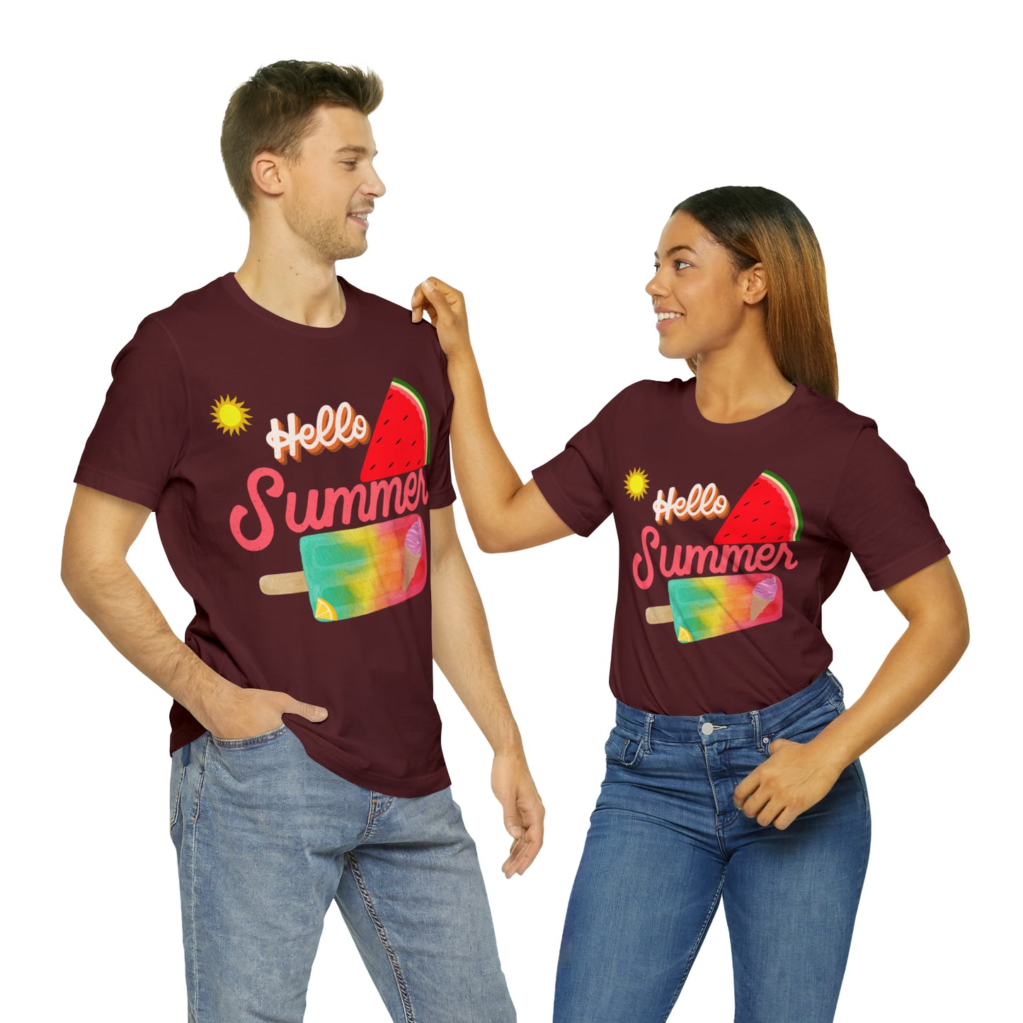 Hello Summer Shirt, Hello Summer, Summer shirts for women and men, Funny Shirt, Summer Vibes,  Trendy Fashion, Summertime Fun