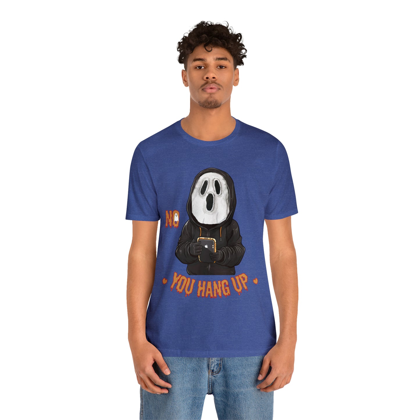 Elevate Your Halloween Style with the Playful 'No You Hang Up' Shirt Spooky shirt