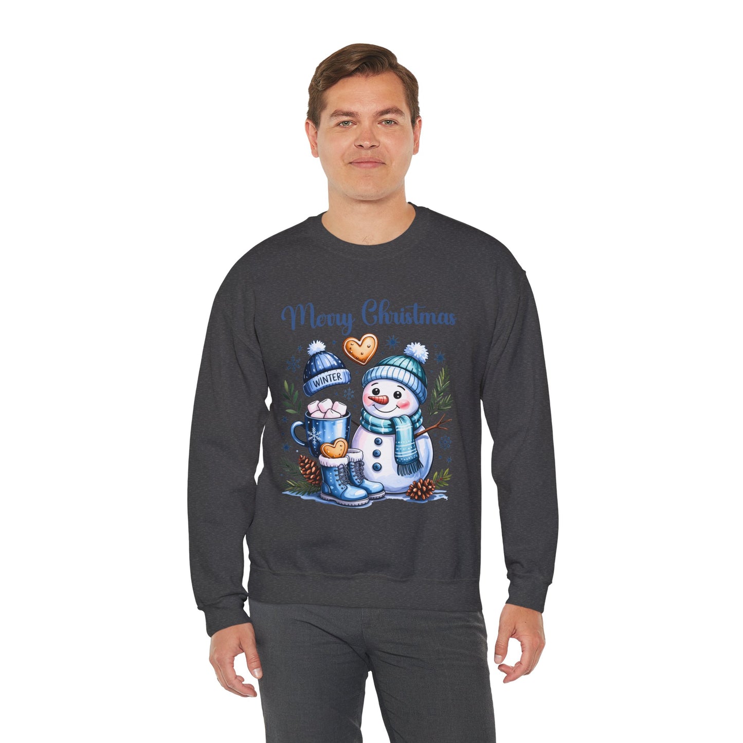Christmas Snowman Holiday Sweatshirt