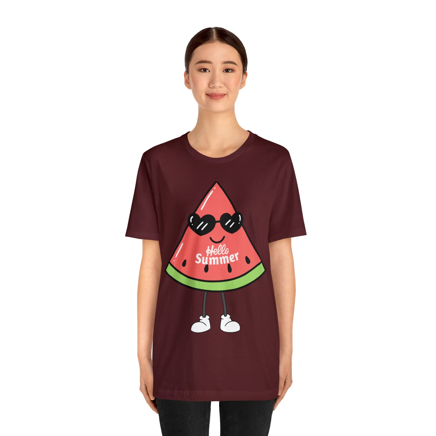 Funny Hello Summer Shirt, Water Mellon shirt, Summer shirts for women and men