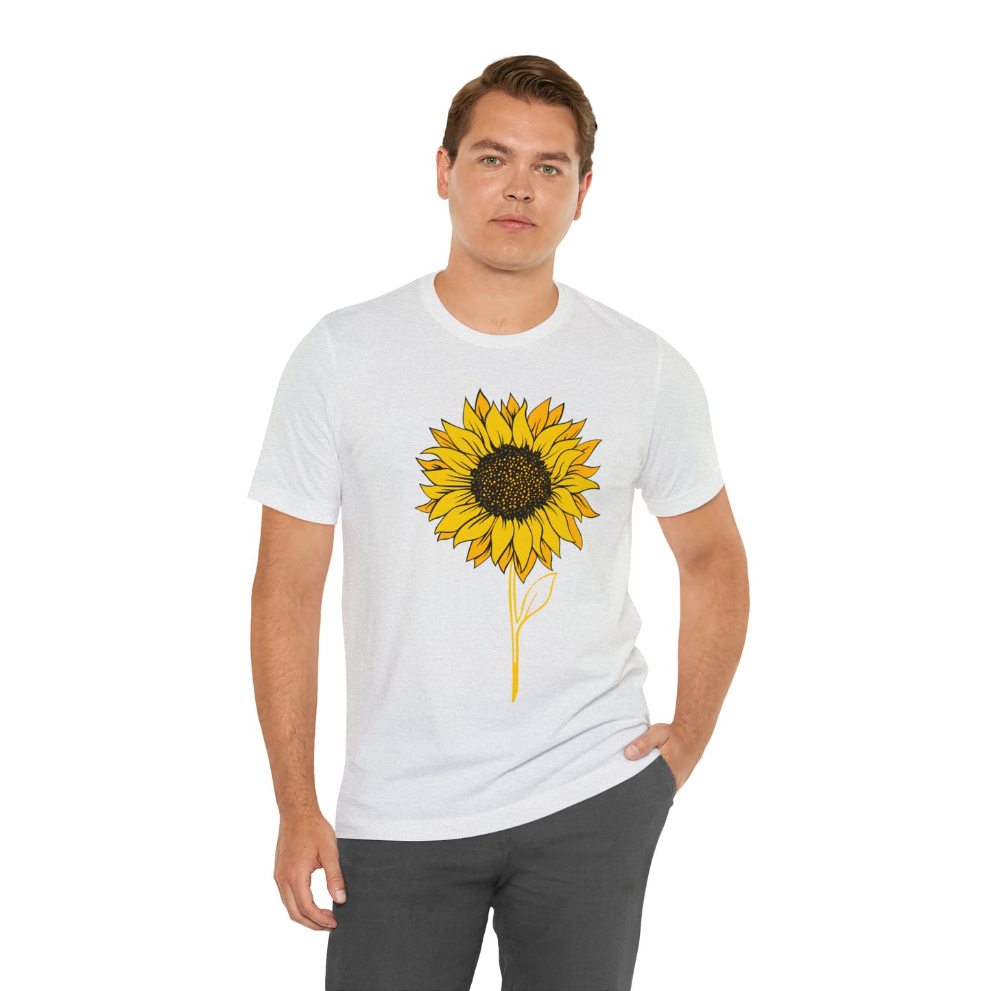 Sunflower Shirt, Floral Tee Shirt, Flower Shirt, Garden Shirt, Womens Fall Summer Shirt Sunshine Tee, Gift for Gardener, Nature love T shirt