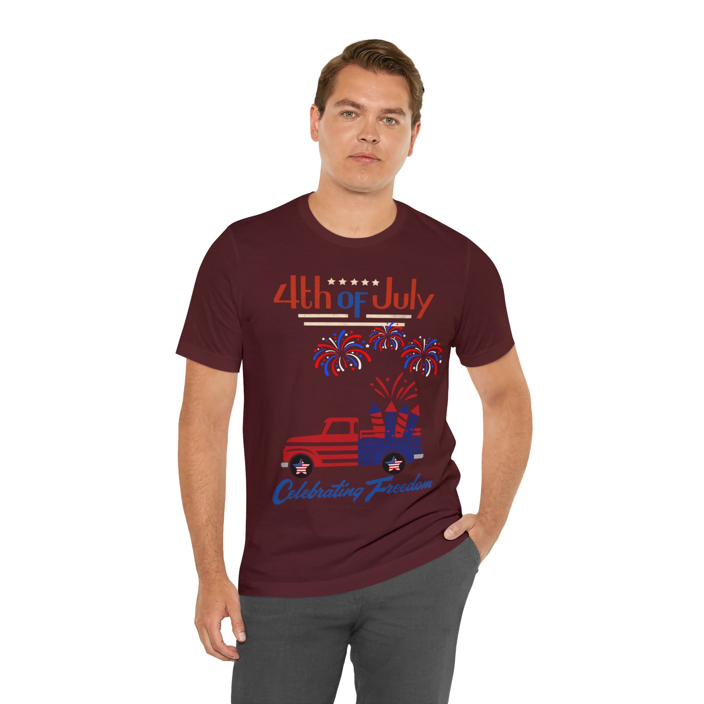 Celebrate Independence Day with Patriotic Shirts: 4th of July Shirts for Women and Men, Fireworks, Freedom, and Patriotic Designs