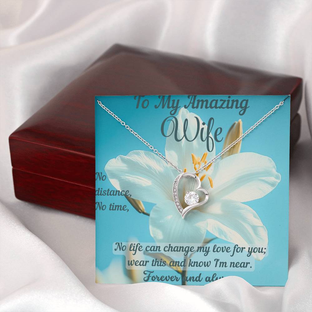 Romantic gift wife, soulmate gift, Valentine’s day gift, necklace gift, wife pendent gift, 