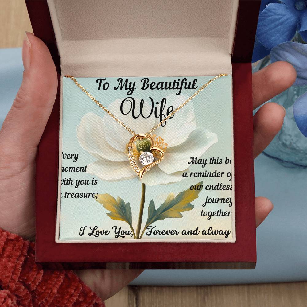 Custom gift Wife,Necklace gift for wife, wife birthday gift, jewelry gift wife, Wife gift, Gift for women, wife birthday gift, anniversary gift, Romantic gift wife, soulmate gift, Valentine’s day gift, necklace gift, wife pendent gift, 