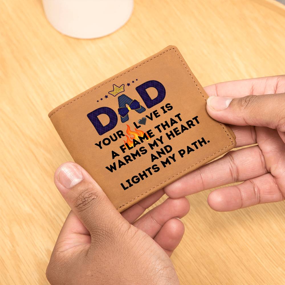 Custom Wallet Leather Dad