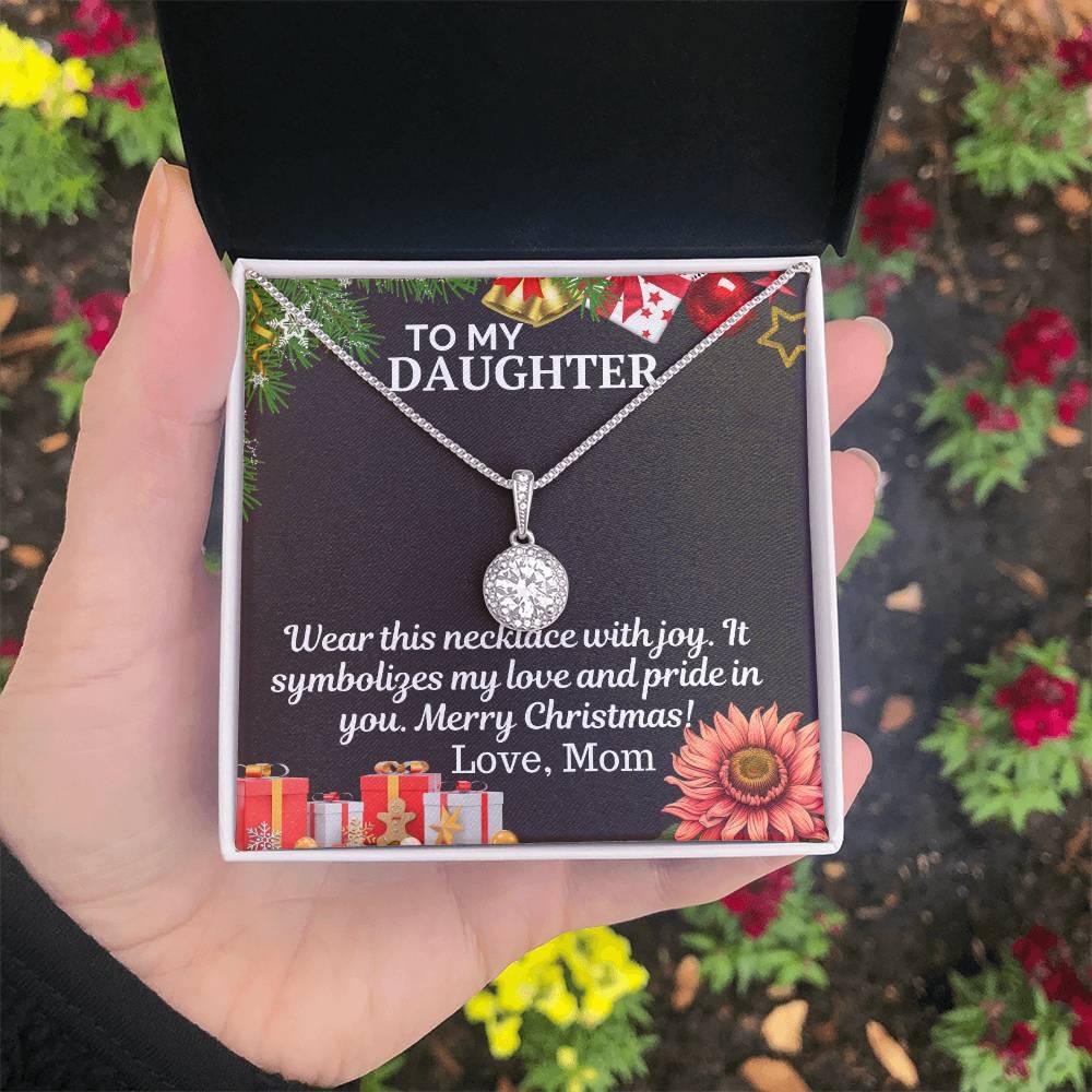 Gift To My daughter from Mom - Eternal Hope Necklace - Giftsmojo