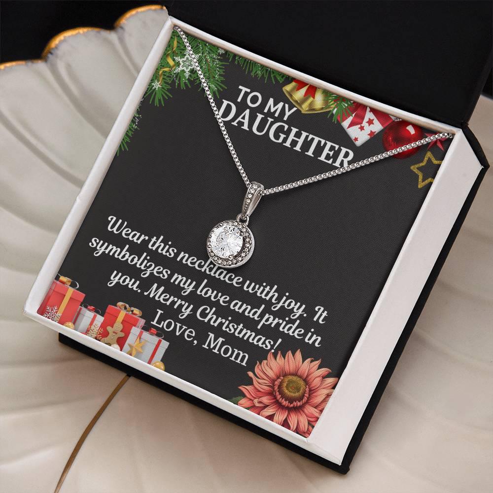 Gift To My daughter from Mom - Eternal Hope Necklace - Giftsmojo