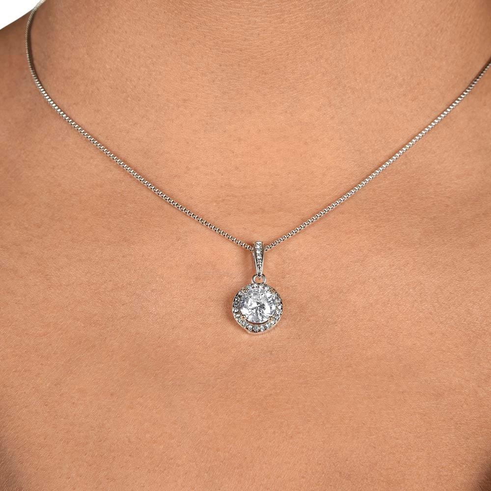 Gift To My daughter from Mom - Eternal Hope Necklace - Giftsmojo