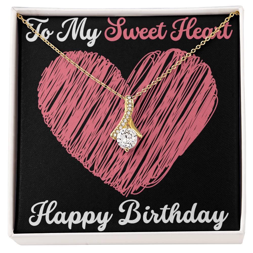 Birthday Gift for My Sweetheart - Alluring Beauty Necklace - Giftsmojo