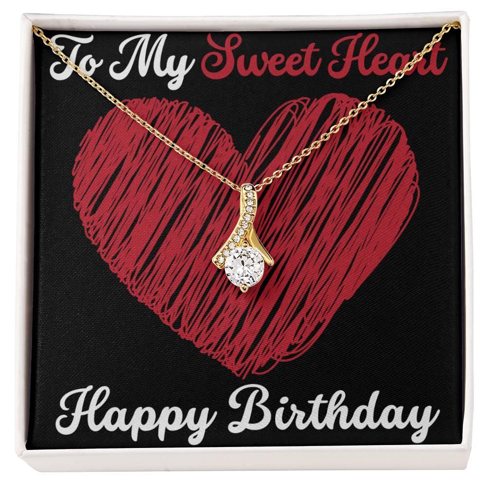Birthday Gift for My Sweetheart - Alluring Beauty Necklace - Giftsmojo