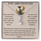You Are Enough Necklace Birthday Gift for Friend Best Friend Gift - Giftsmojo