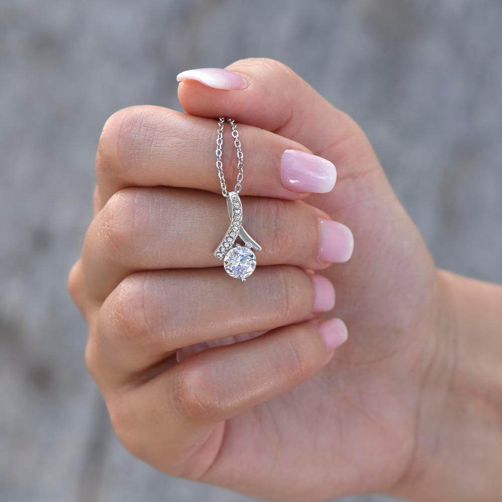Jewelry Birthday Gifts For Her, To My Beautiful Wife Birthday Gift for Wife from Husband, Anniversary Gift for Her, Valentine Gift - Alluring Beauty