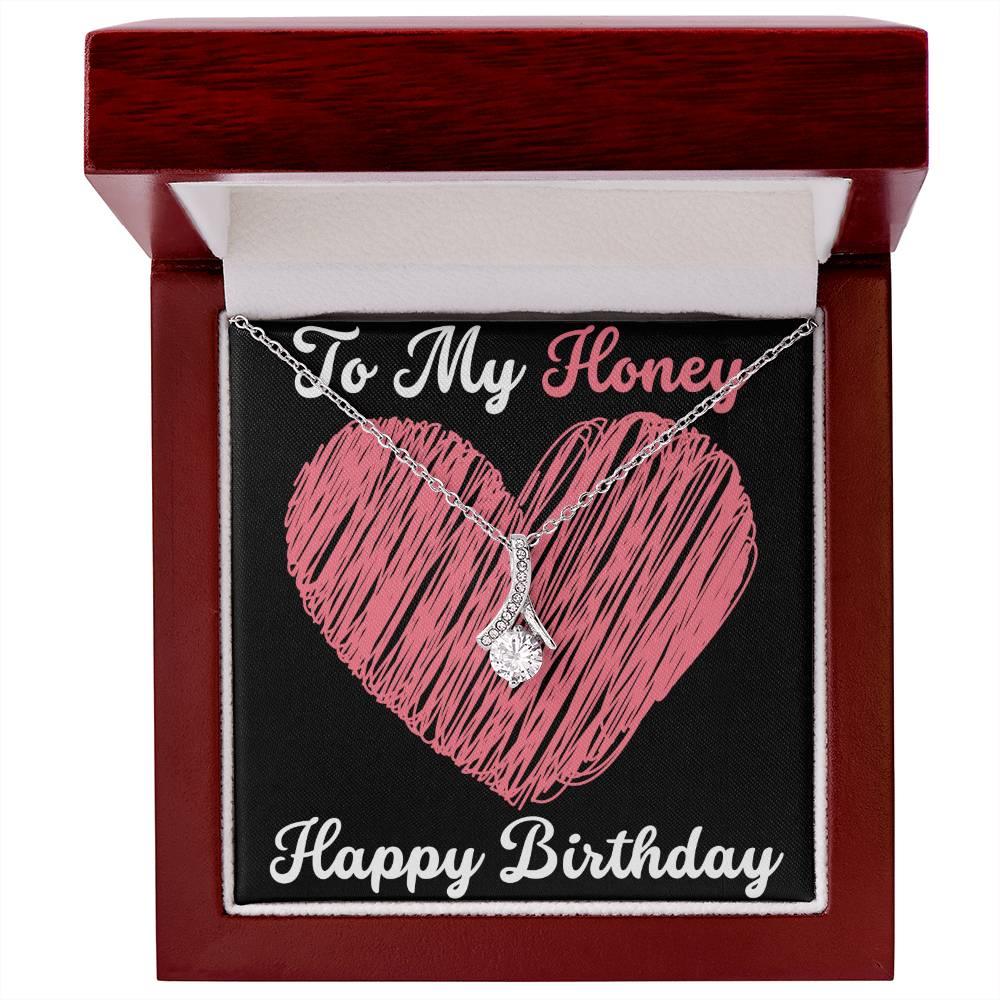 Birthday gift to my honey - Alluring Beauty Necklace - Giftsmojo