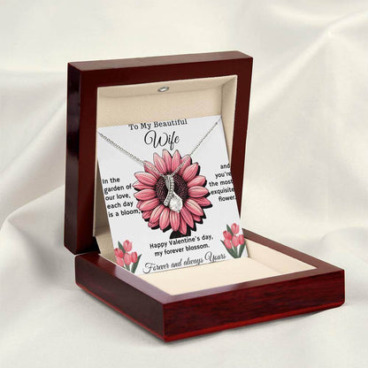 To my beautiful wife Birthday Gift for Loving Wife from Husband, Soulmate Gift Anniversary Gift for Her, Valentine Gift - Alluring Beauty - Giftsmojo