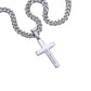 Artisan cross, Custom birthday gift for husband, custom birthday gift for men, gift for brother, gift for men necklace, faith gift, faith necklace, 
