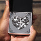 Artisan cross, Custom birthday gift for husband, custom birthday gift for men, gift for brother, gift for men necklace, faith gift, faith necklace, 
