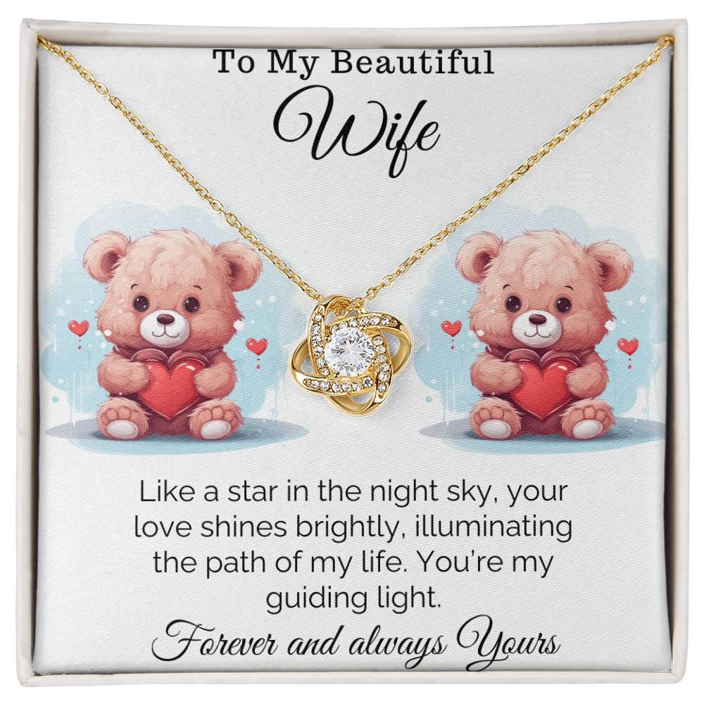 wife valentine gift necklace