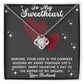 Gift To My Sweetheart - Love Knot Necklace - Giftsmojo