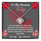 Jewelry Gift To My Amazing Wife - Love Knot Necklace - Giftsmojo