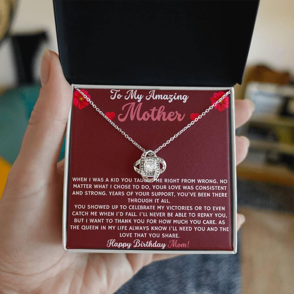 Happy Birthday Mom - Birthday Gift For Mother - Perfect Pair Necklace -  Celeste Jewel