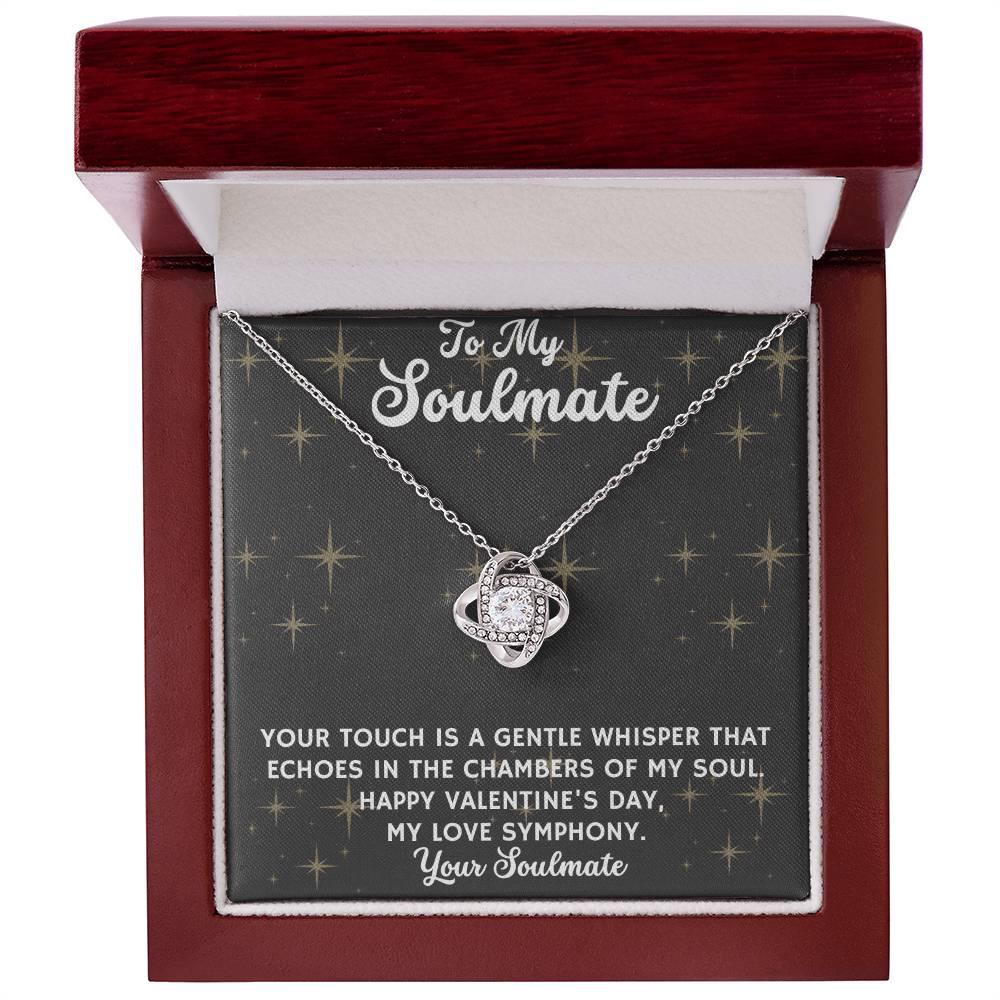 Necklace Gift For My Soulmate - Love Knot Necklace - Giftsmojo