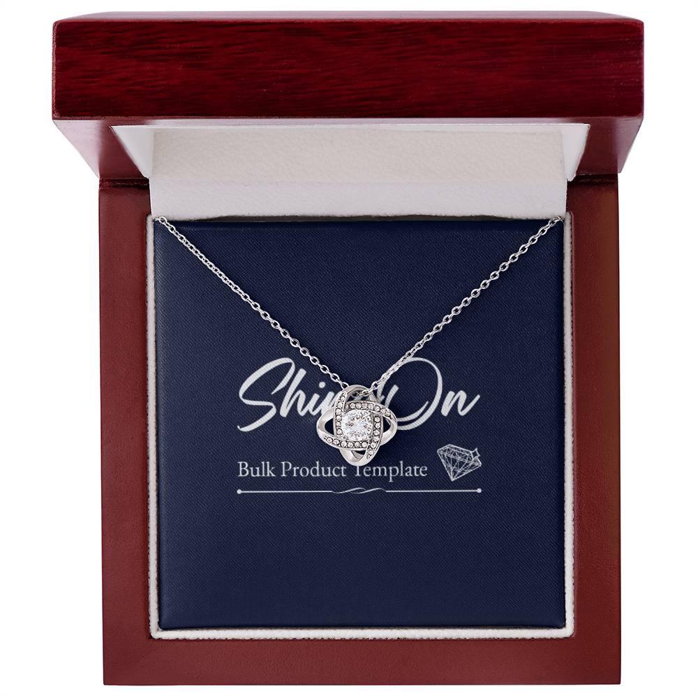 Gift for Wife - Love Knot Necklace - Giftsmojo