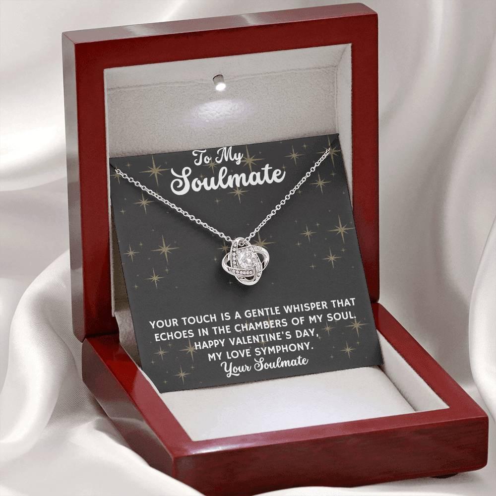 Necklace Gift For My Soulmate - Love Knot Necklace - Giftsmojo