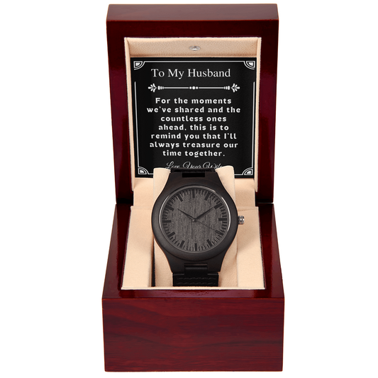 Men's wooden Watch

Men's Watch

Husband Gift Ideas

Luxury Watch Gift

Unique Men's Gift

Anniversary Watch

Black Watch Men

Mens Chronograph

Designer Watch

Sport Watch Gift

Unique Gifts For Him

Black Watch Gift

Mens Accessories