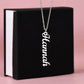 Personalized Personal Name Necklace for Christmas - Giftsmojo