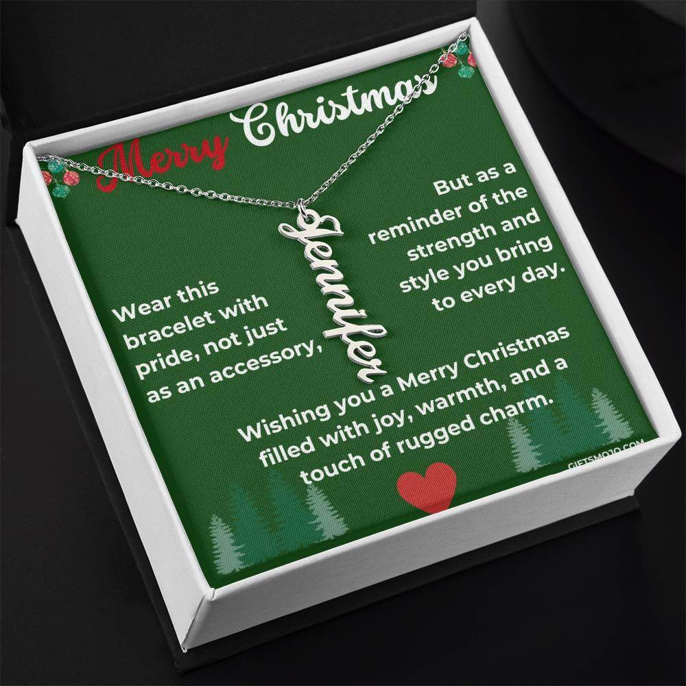 Personalized Personal Name Necklace for Christmas - Giftsmojo