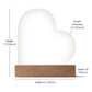Honey I Love You Heart Acrylic Plaque
