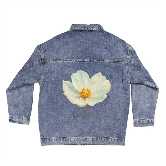 Oversized Women's DTG Denim Jacket