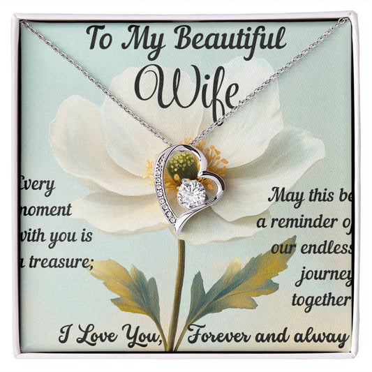 Custom gift Wife,Necklace gift for wife, wife birthday gift, jewelry gift wife, Wife gift, Gift for women, wife birthday gift, anniversary gift, Romantic gift wife, soulmate gift, Valentine’s day gift, necklace gift, wife pendent gift,