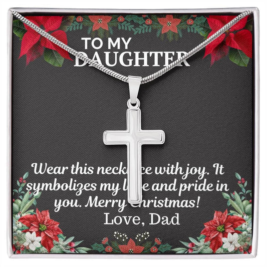 Gift To My Daughter from Dad - Forever Love Necklace - Giftsmojo