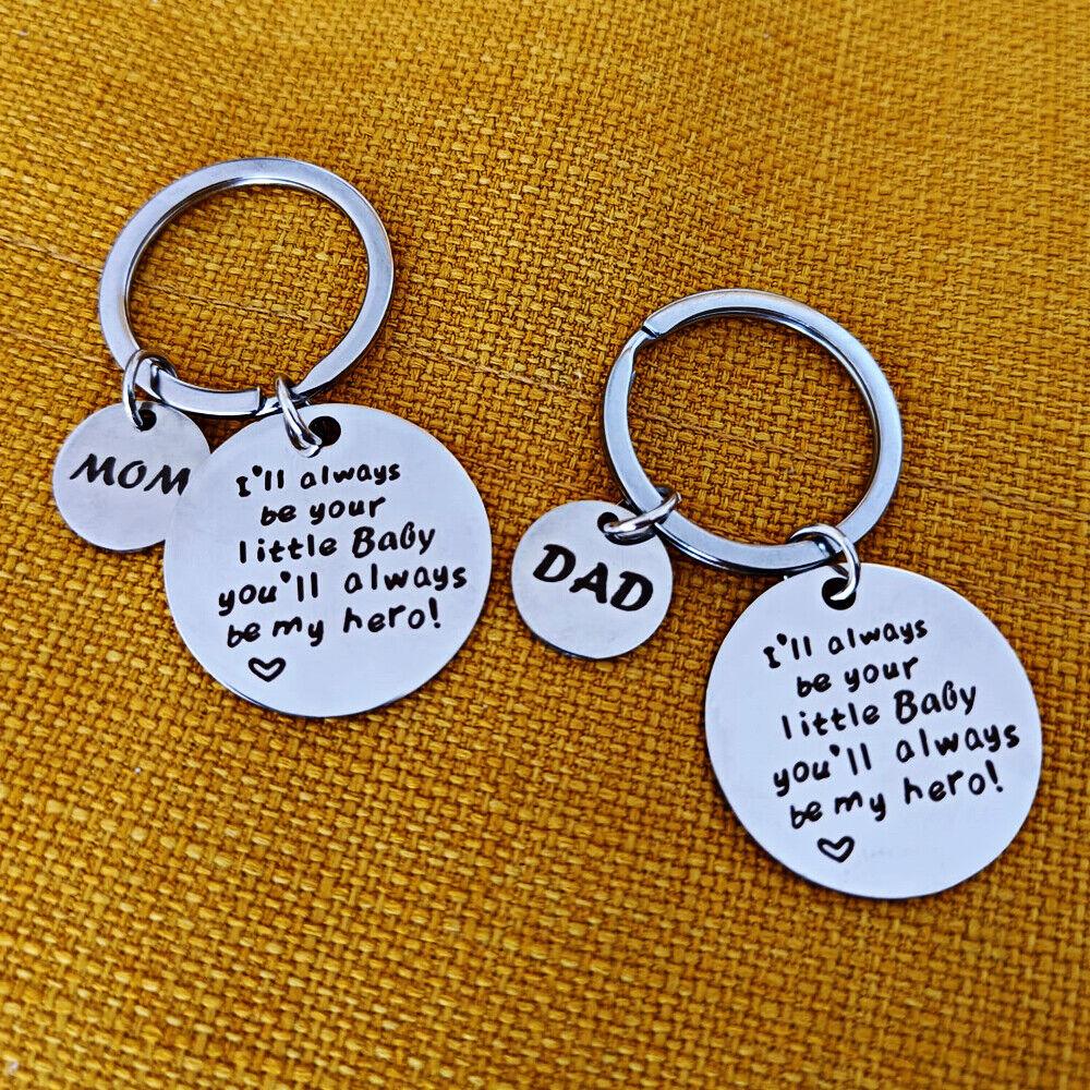 Gift For Parents Birthday Father Mother Day Anniversary Mom Dad Keychain Charm - Giftsmojo