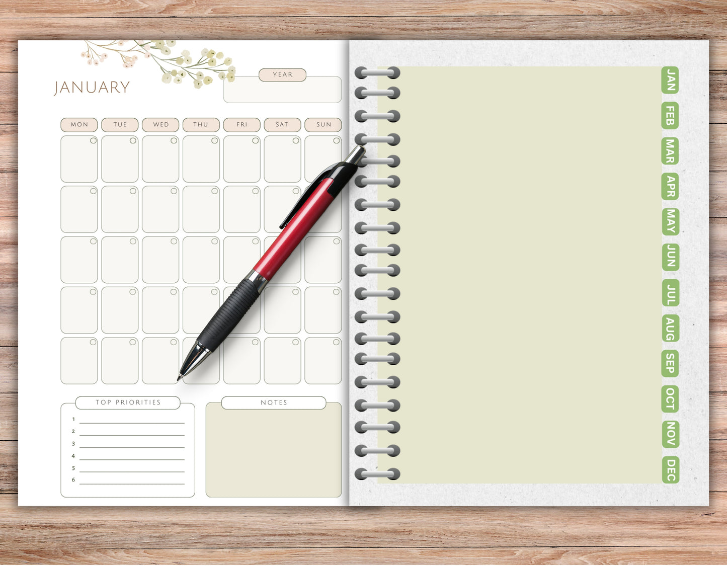 Daily Digital Planner – Organize Your Life with Ease