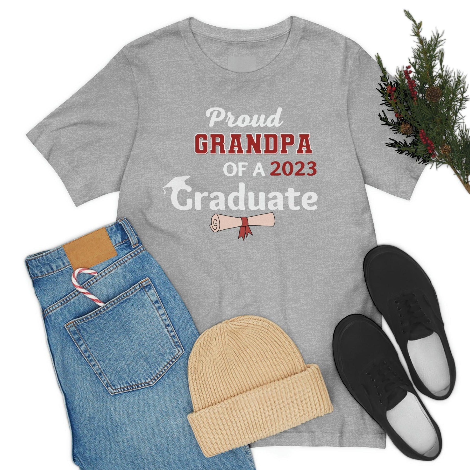 Proud Grandpa of a Graduate shirt - Graduation shirt - Graduation gift - Giftsmojo