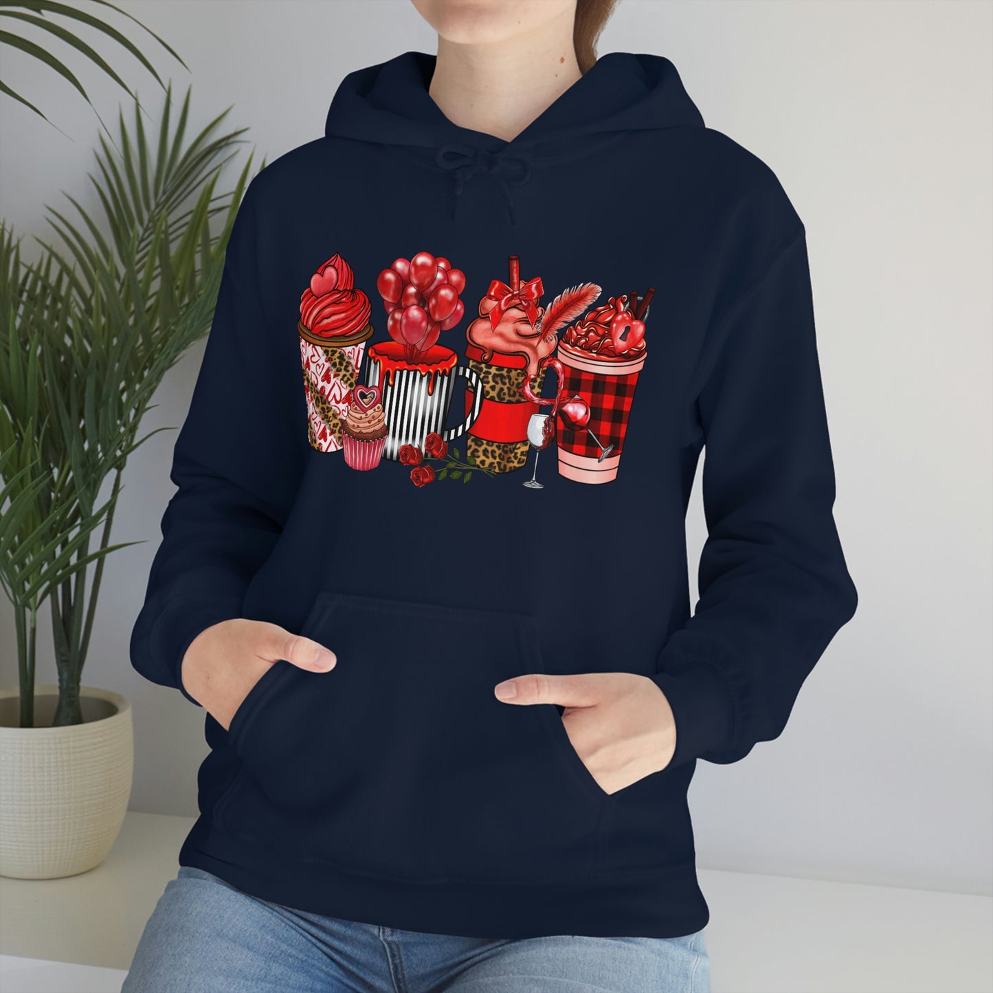 Valentine's day Hooded Sweatshirt (this is all i want for valentine)